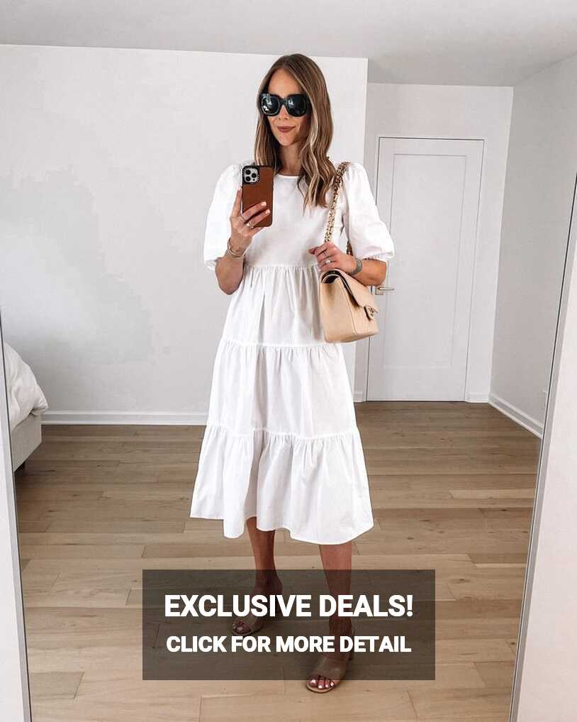 10 Spring White Dresses, 10 Summer White Dresses