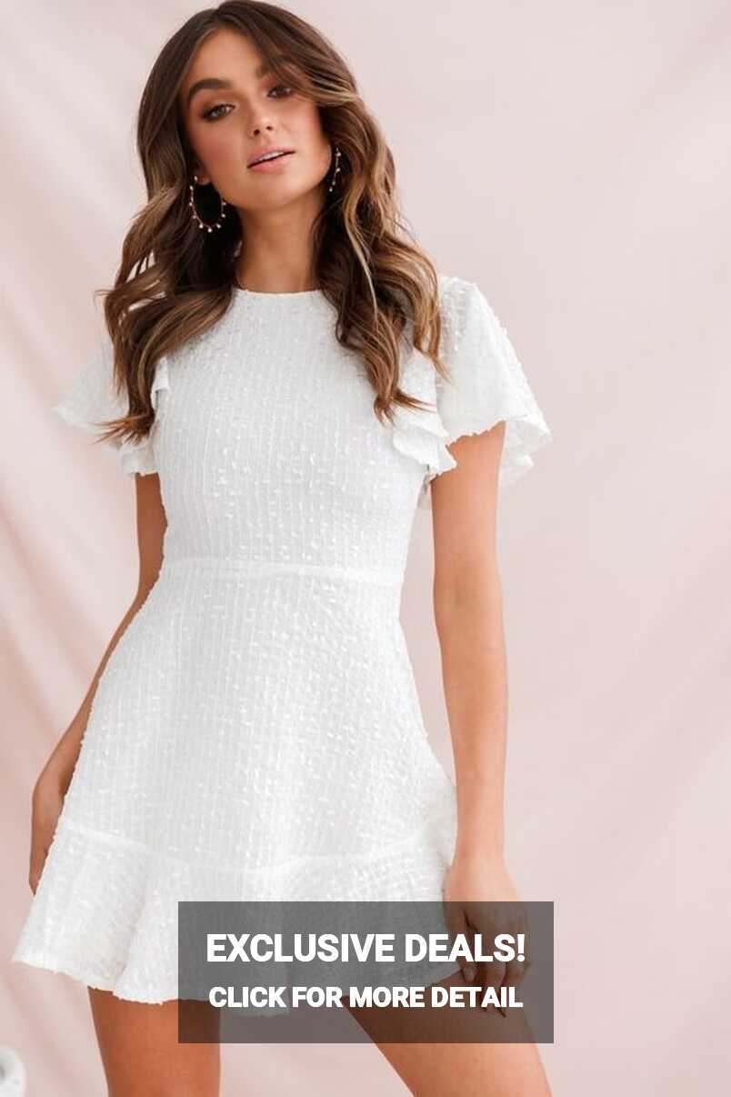 10 White Graduation Dress Looks To Get Your Diploma In - Society19