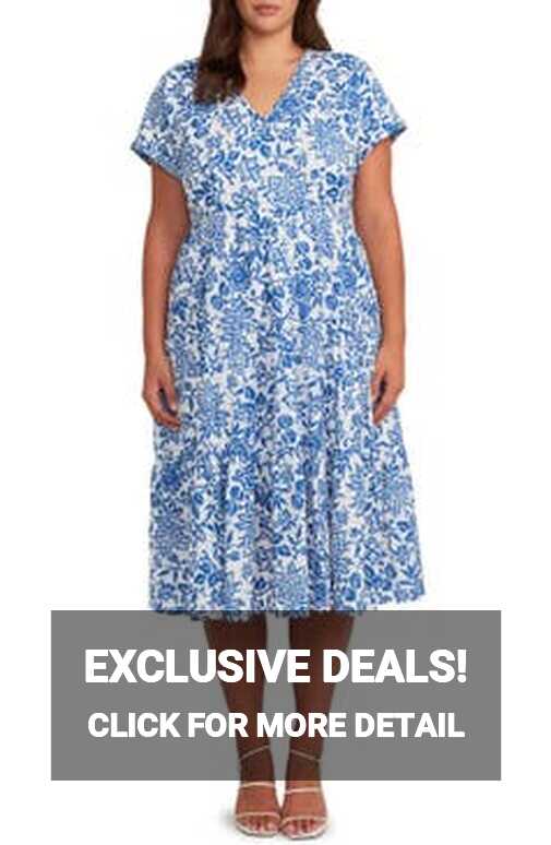 100% Cotton Plus Size Dresses for Women | Nordstrom