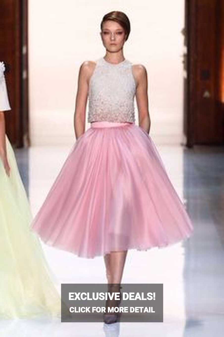 13 Best pink and white dress ideas | dress, gowns, dresses