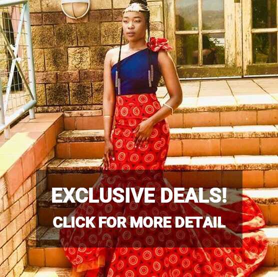 13 Red Shweshwe Dresses