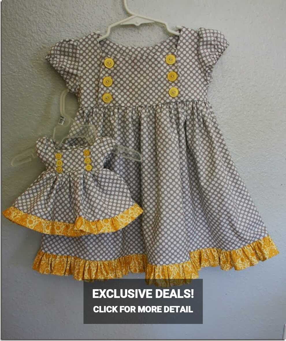 15” Baby Doll Dress and Pattern • Bonnie and Blithe