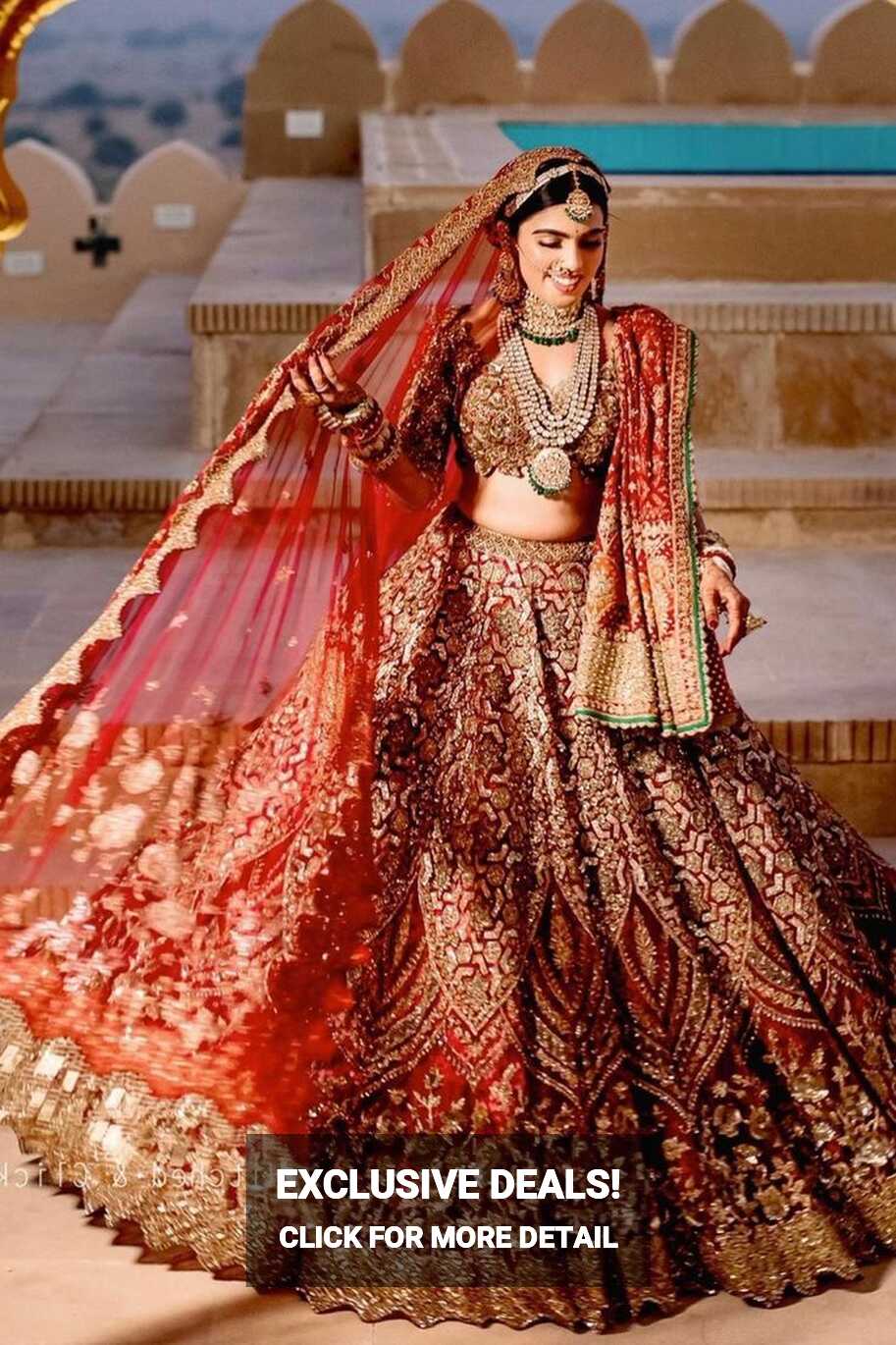 15+ Shades Of Red For Bride To Rock This Wedding Season | Bridal ...