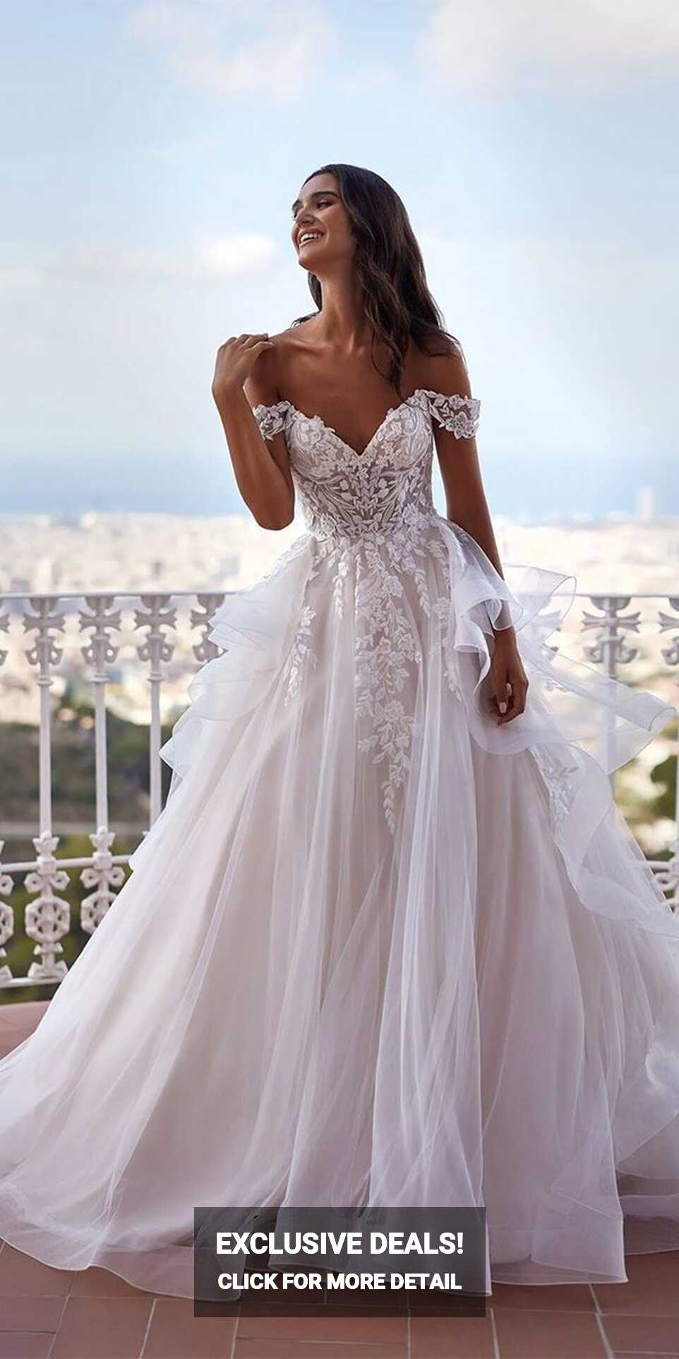 15 Princess Wedding Dresses For Fairytale Celebration