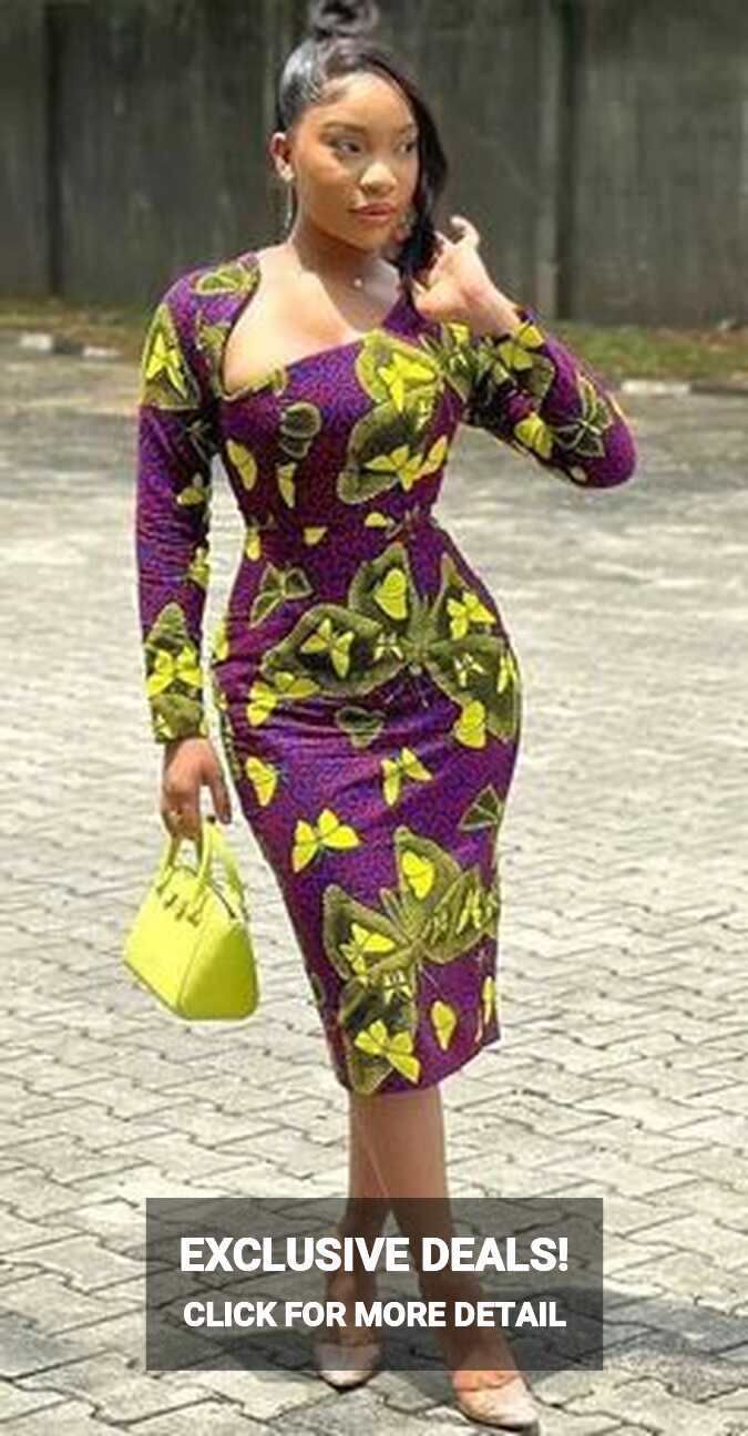 150 Ankara knee length dresses ideas | african fashion dresses ...