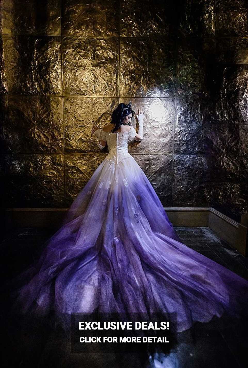 16 beautiful Ombré Wedding Dresses ~ KISS THE BRIDE MAGAZINE