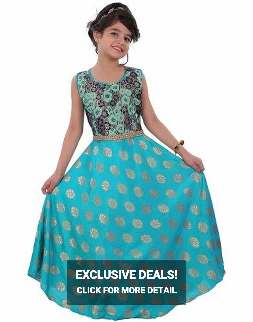 2-10 Years Girls Party Wear Printed Design Gown at Rs 515 in New ...