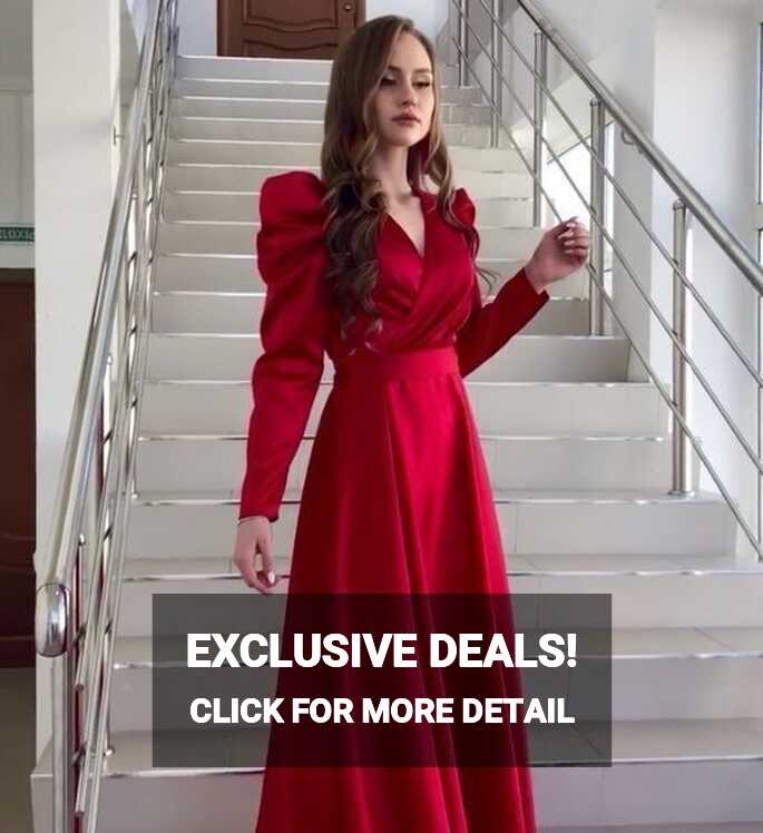 20+ Elegant Red Dresses For Valentines Day Outfit | Simple dresses ...