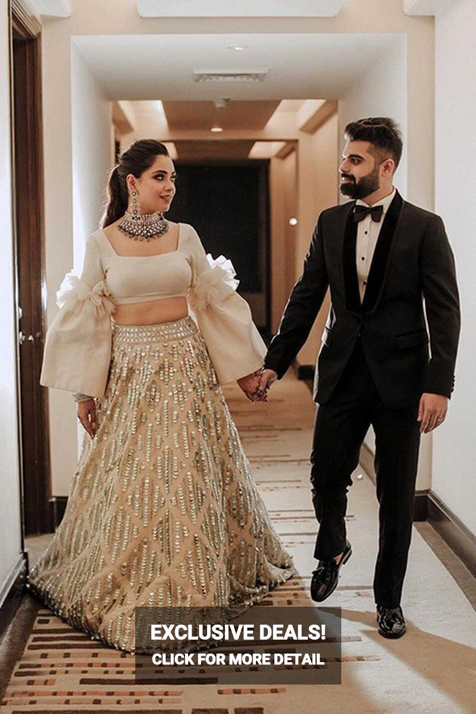 20+ Real brides who&#39;ll inspire you with their indo-western outfits ...