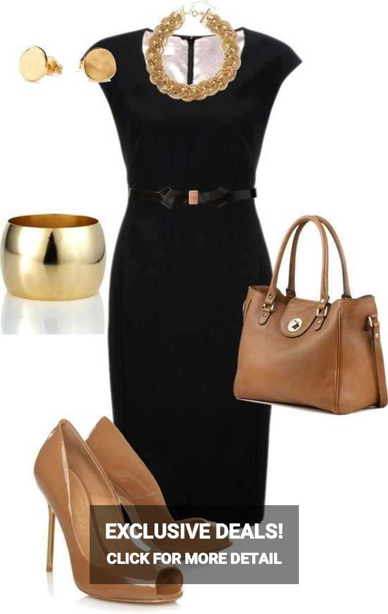 20 Cute Outfit Ideas with Black Dresses - Pretty Designs