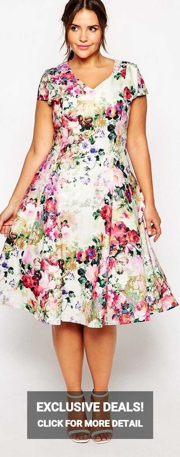 20 Plus Size Floral Dresses that Scream Spring!