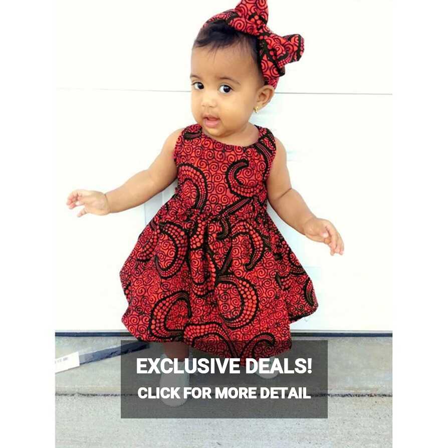 2020 New Fashion Summer African Children Printing O-neck ...