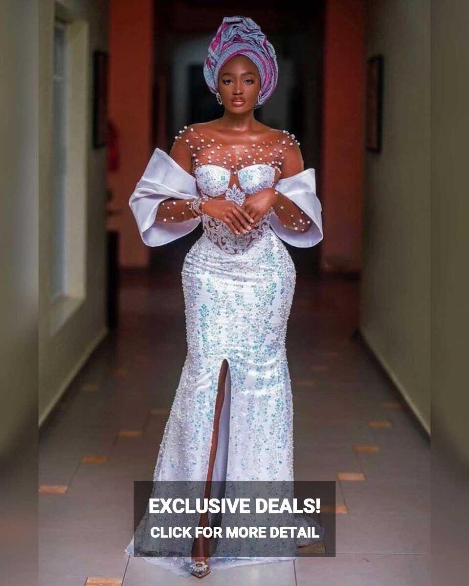 2021/2022 Latest and Sexy Aso Ebi Lace Gown Styles. - Ladeey