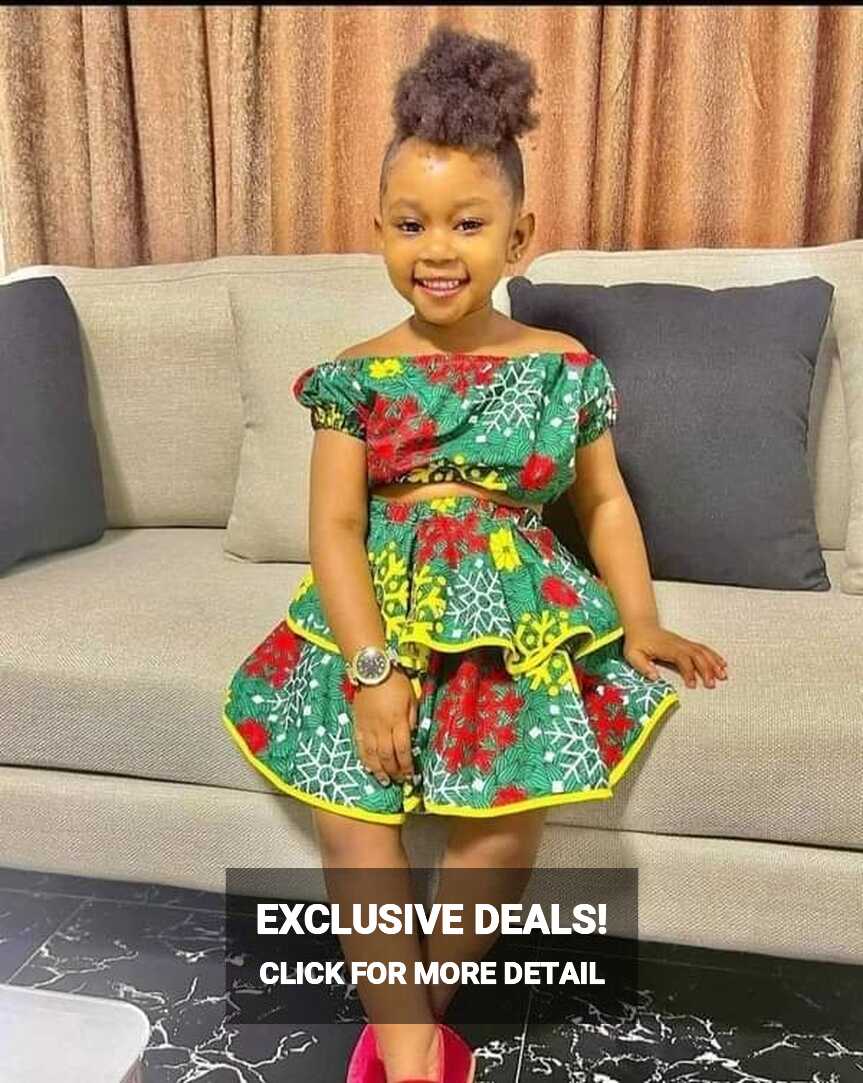 2021 Latest Unbeatable Children Ankara and Lace Styles | Pretty ...