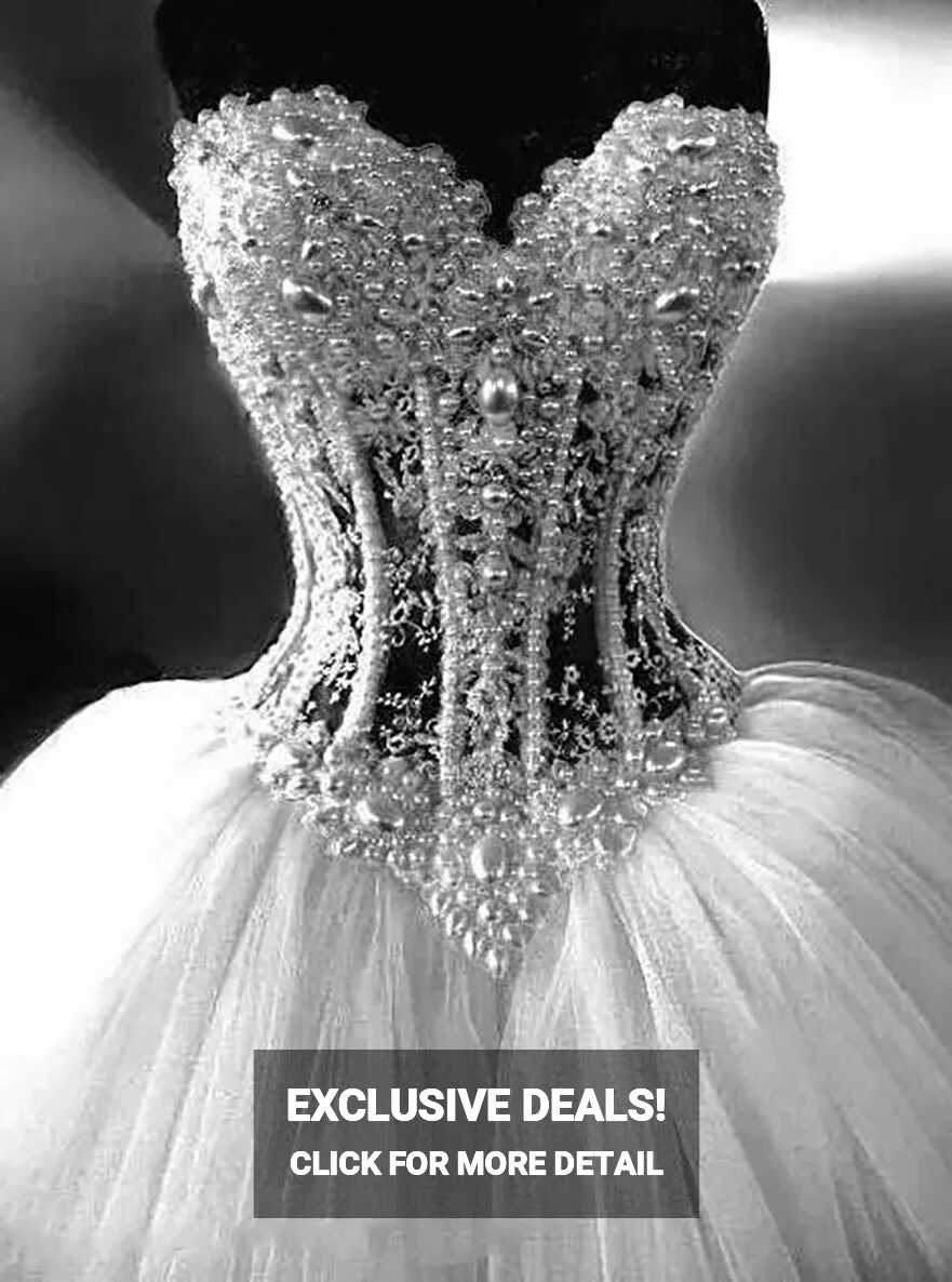 2021 Sweetheart Corset Corset Ballgown Wedding Dress With Beaded ...