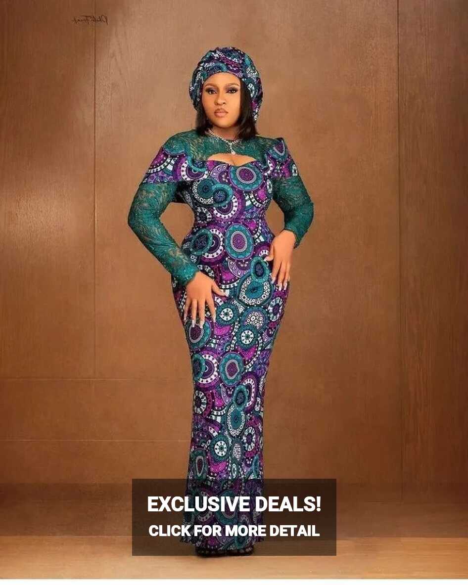 2022 Latest And Elegant Ankara Gown Styles for Ladies. - Ladeey