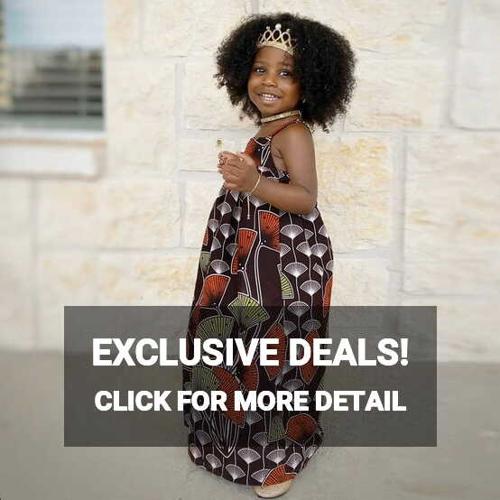 2022 New Baby Girls Dress Toddler Girls African Traditional Style ...