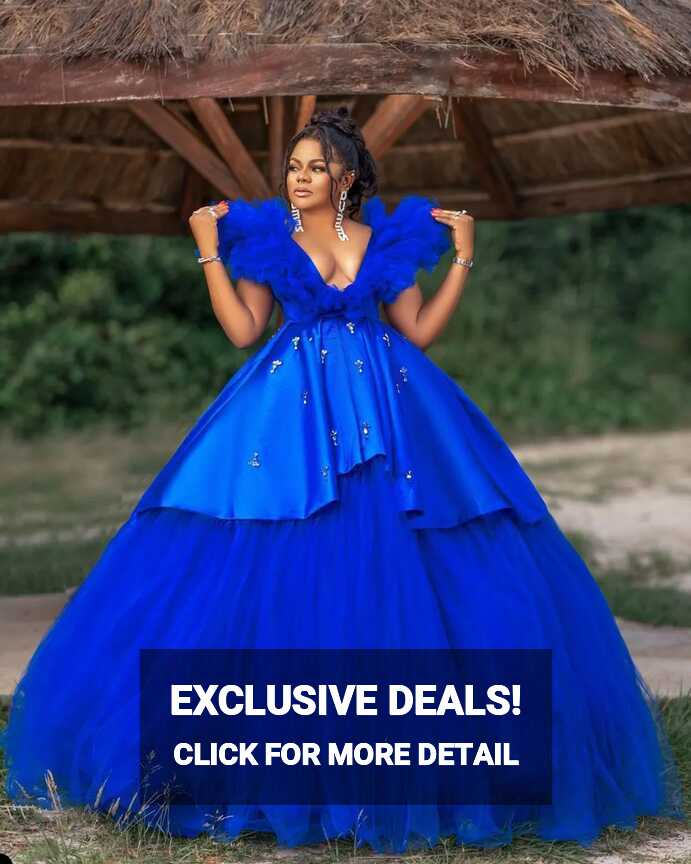 2023 Royal Blue Prom Dresses Satin Tulle Sleeveless Crystals ...