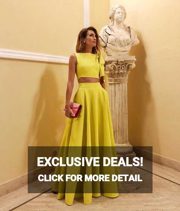 2023 Summer Two Piece Skirt Set Women Elegant Long Dress and Top ...