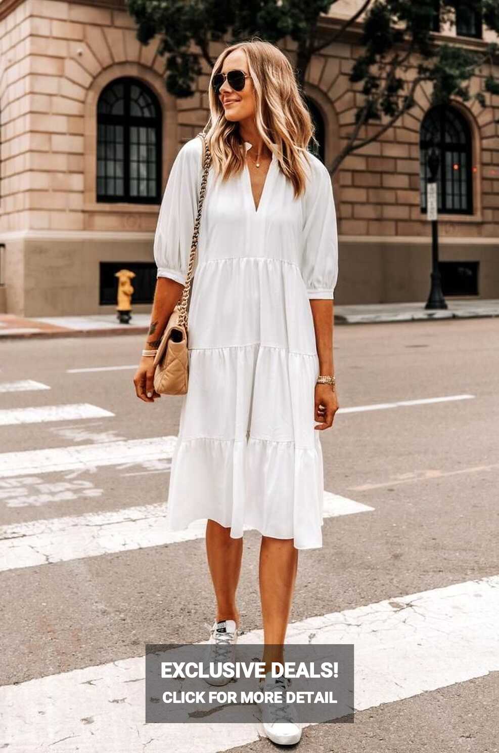 23 Ways to Wear a Pair of White Sneakers - Pretty Designs