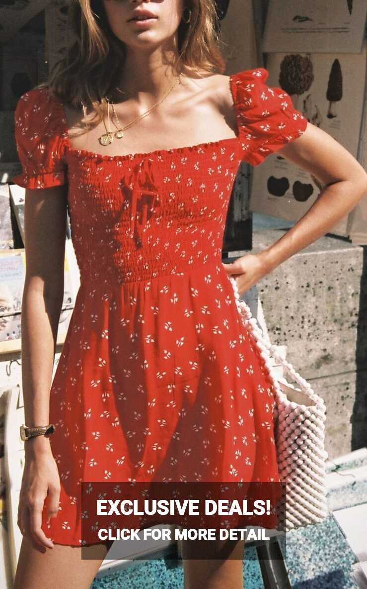 25 Eco-Friendly Red Dresses That You&#39;ll Love