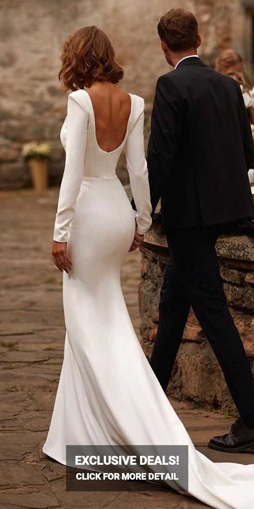 27 Awesome Simple Wedding Dresses For Cute Brides | Wedding ...