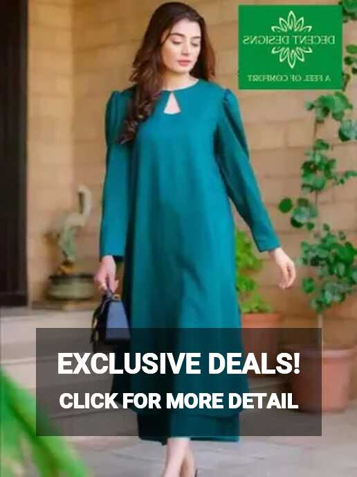 2pc Simple Stitched Dress For Women