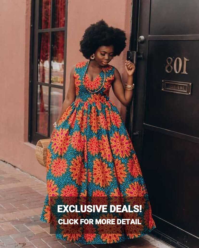 30 Ankara Long Gowns that Cover-Up Yet Flaunt Your Shape