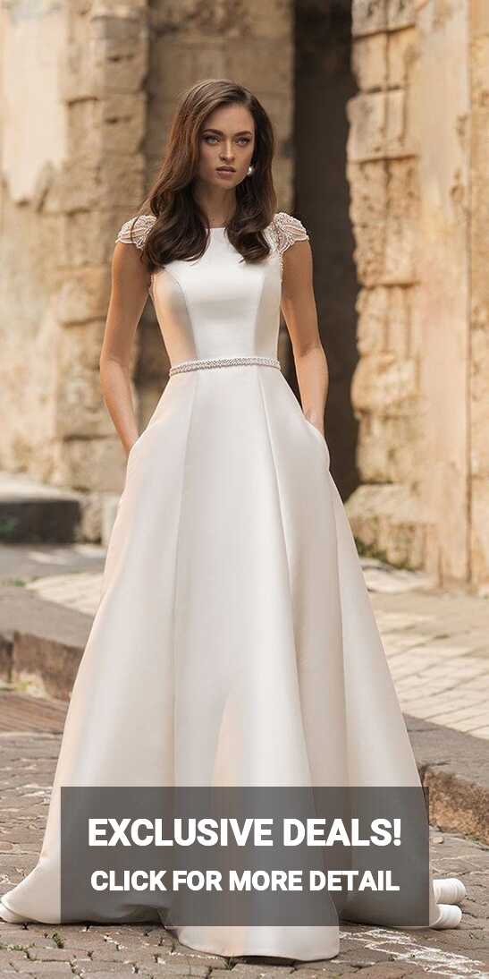 30 Cute Modest Wedding Dresses To Inspire | Wedding Forward