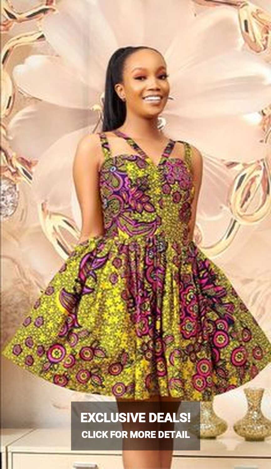 310 Ankara mini dresses ideas | african fashion, african fashion ...