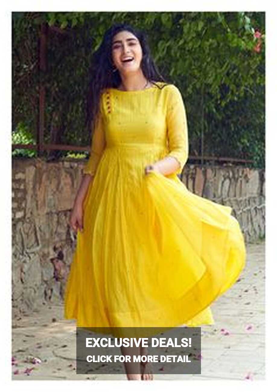 35 Knee length frocks ideas | casual frocks, frock for women ...