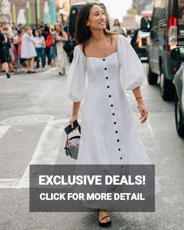 35 of the prettiest easy white dresses to wear during hot summer days