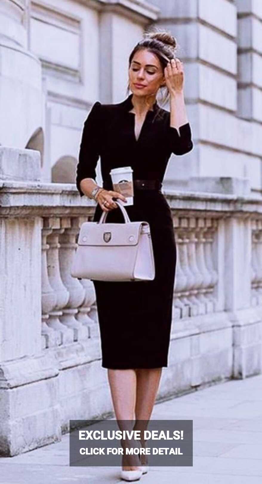 45 Trendy Ways to Wear Pencil Dress for Work