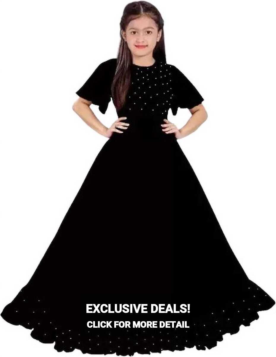 4JSTAR Girls Maxi/Full Length Casual Dress Price in India - Buy ...