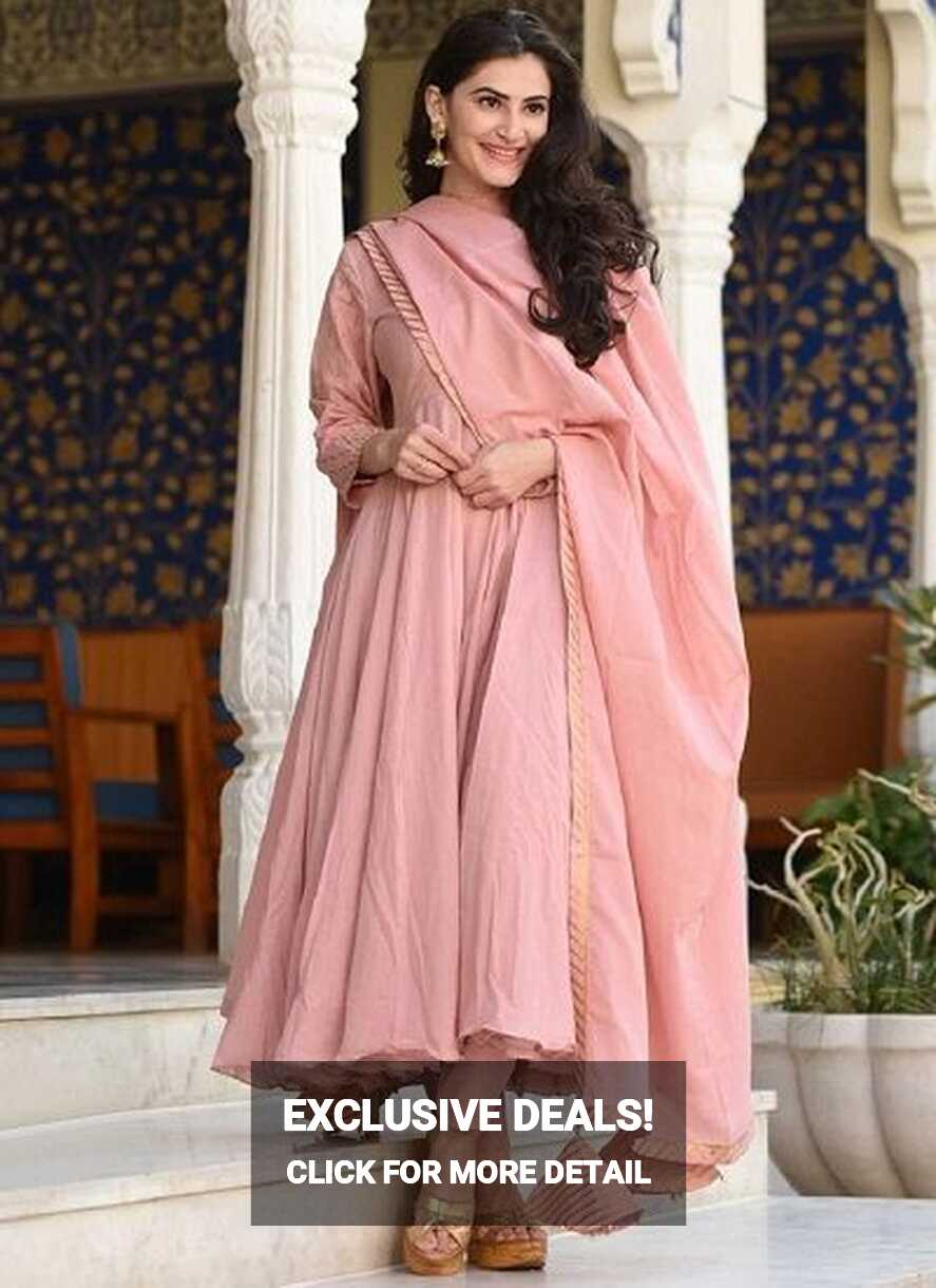 50 Latest Plain Salwar Suit Designs for (2022) To Look Fashionable ...