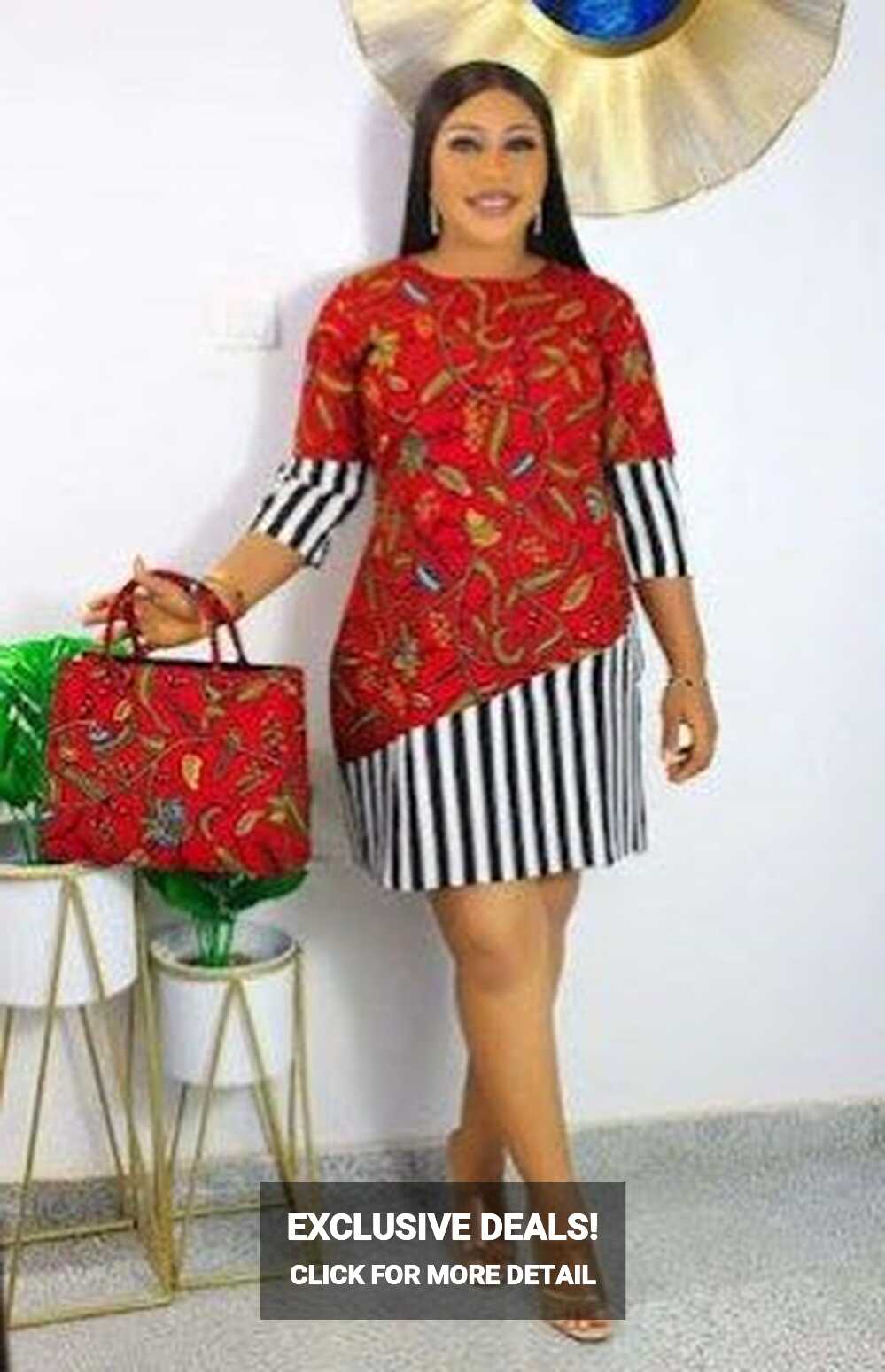 50 Pictures of Simple Ankara Styles for Ladies: Trendy Designs ...