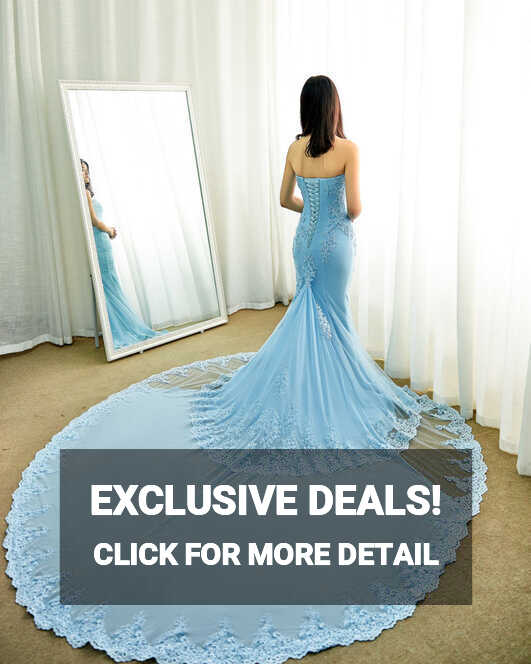 6 Fantastic Blue Wedding Dresses for a Romantic Celebration ...