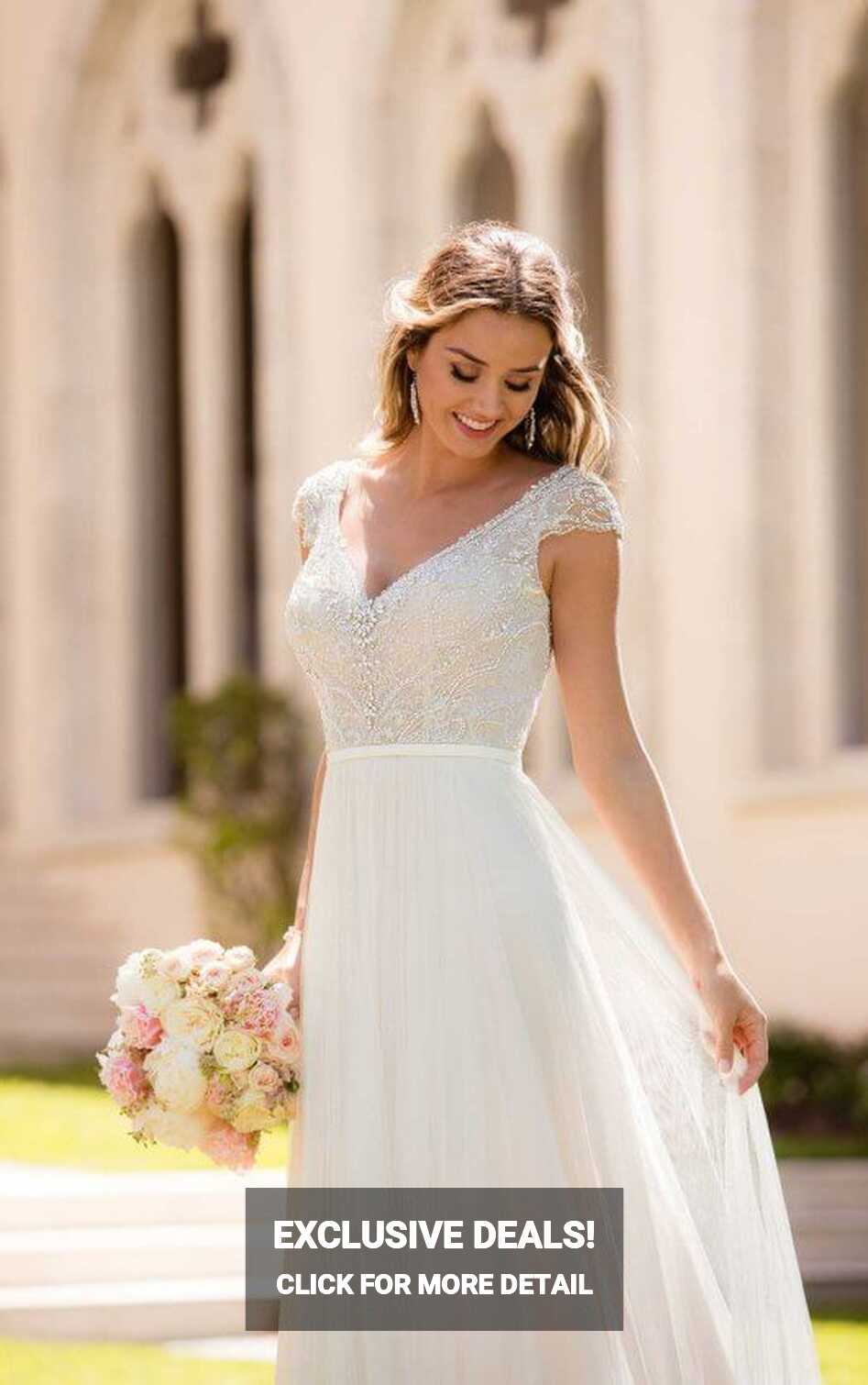 6628 - Casual Sophisticated Wedding Dress - Love &amp; Lace Boutique