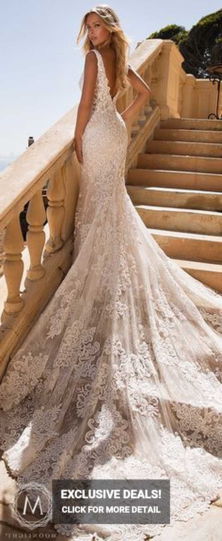 67 Best Wedding Dress Long Train ideas | dream wedding dresses ...