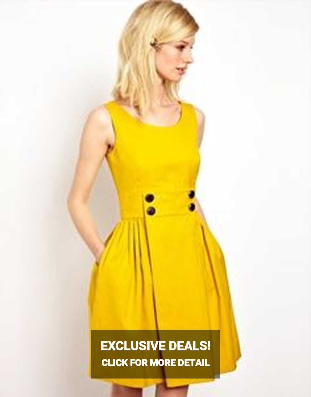 7 Best Yellow dress casual ideas | dress, yellow dress, yellow ...