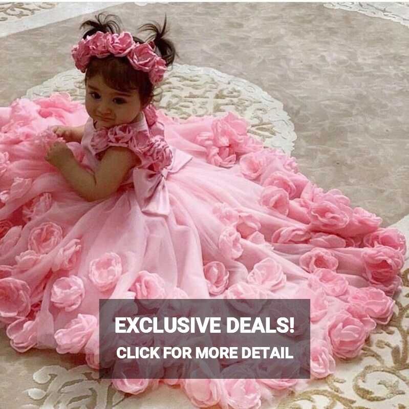 89.0US $ |New Organza Kids Formal Wear Baby Children Party Dress ...