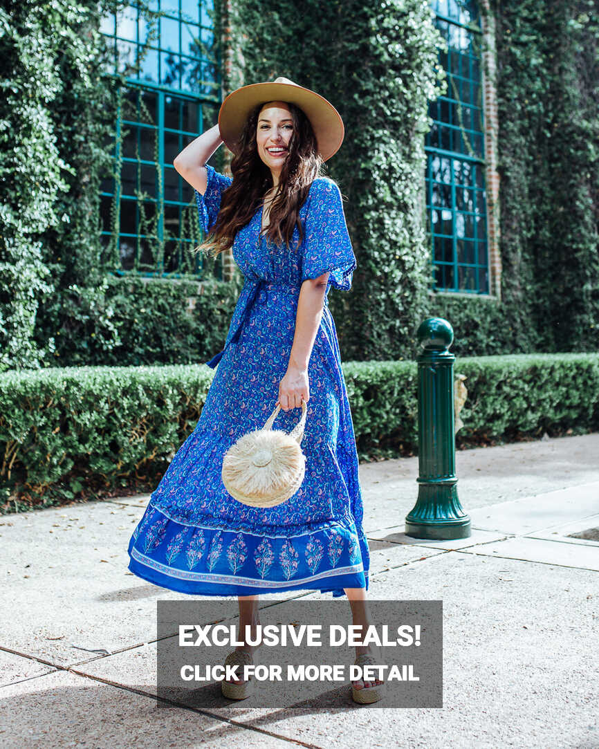 A Boho Blue Dress &amp; Memphis Musings | Lone Star Looking Glass