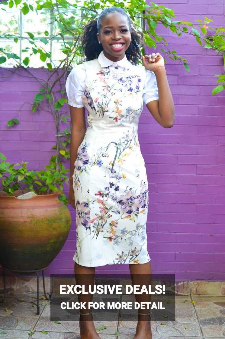 A Formal Floral Midi Dress | Tuke&#39;s Quest