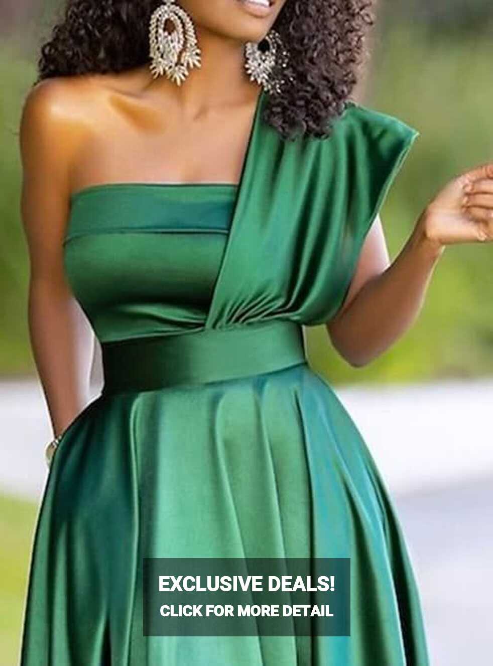 A-Line Cocktail Dresses Plus Size Dress Wedding Guest Party Wear ...