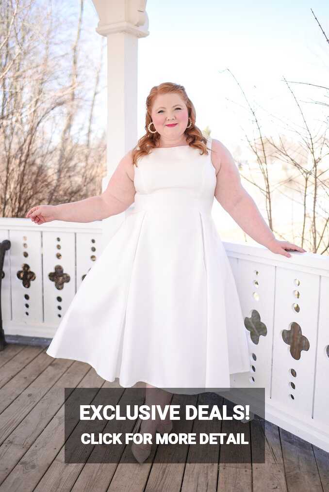 A Little White Dress from Adrianna Papell - With Wonder and Whimsy