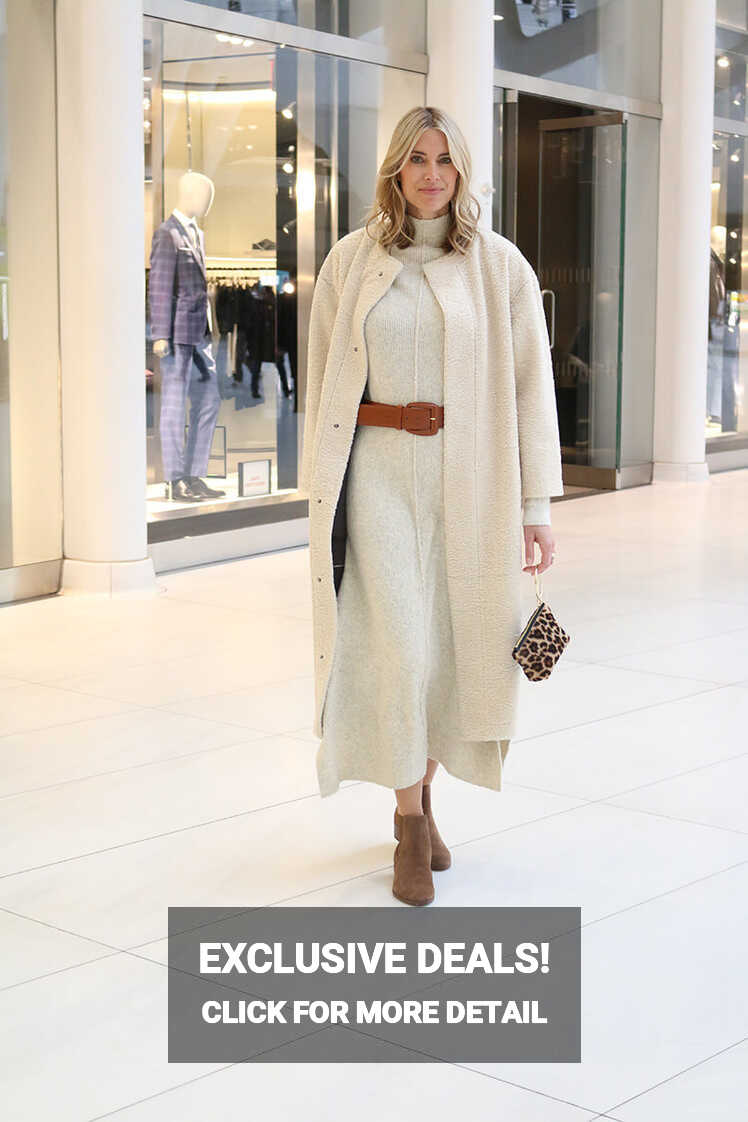 A Winter White Knit Dress – Last Nights Look