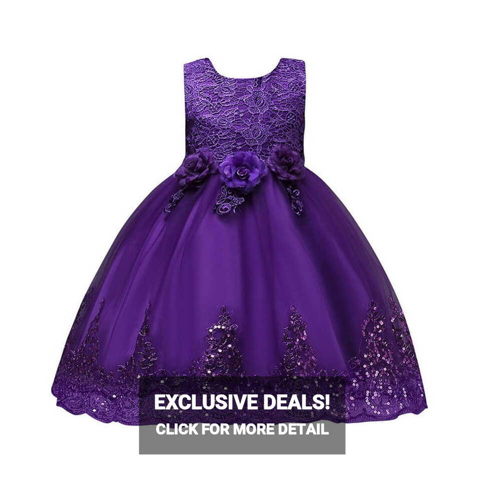 ASEIDFNSA Girls Gown Dress Junior Bridesmaid Dresses for Girls ...