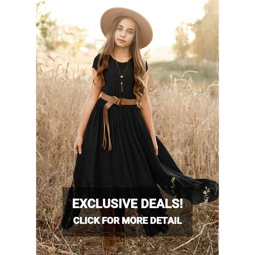 Aayomet Summer Dresses for Teens, Long Sleeve Skater Dress with ...