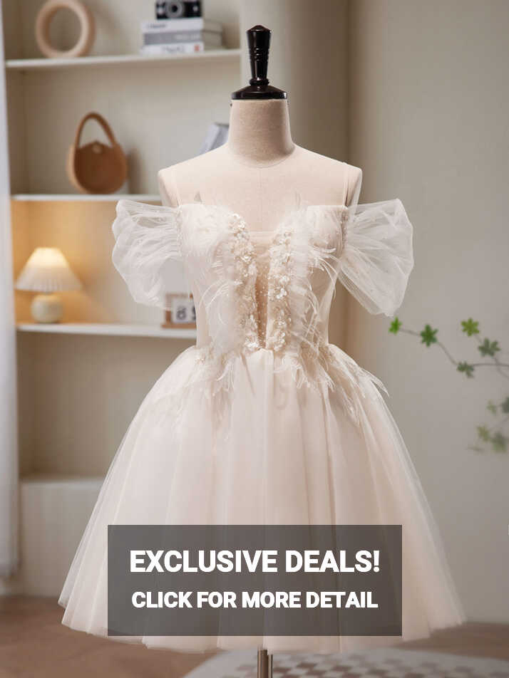 Adorable White Short Homecoming Dress Graduation Dress