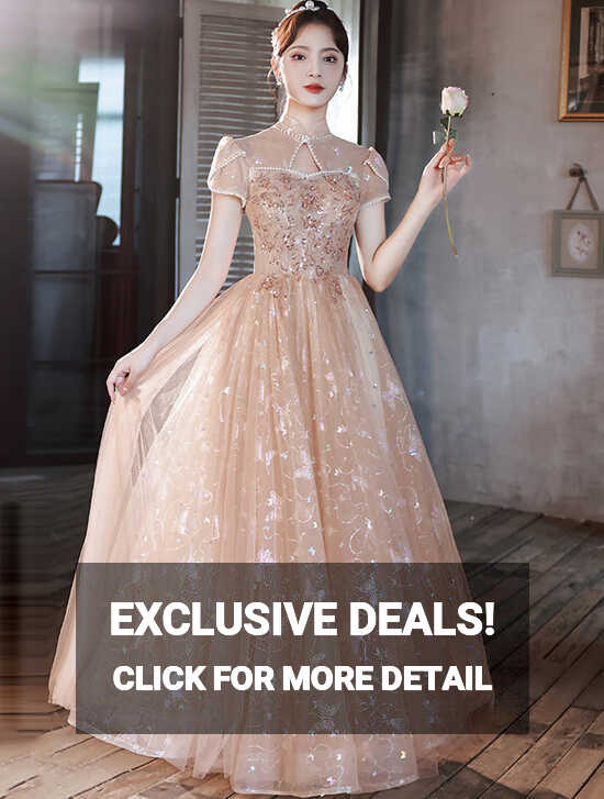 Aesthetic Party Outfit Charming Formal Prom Banquet Long Dress ...